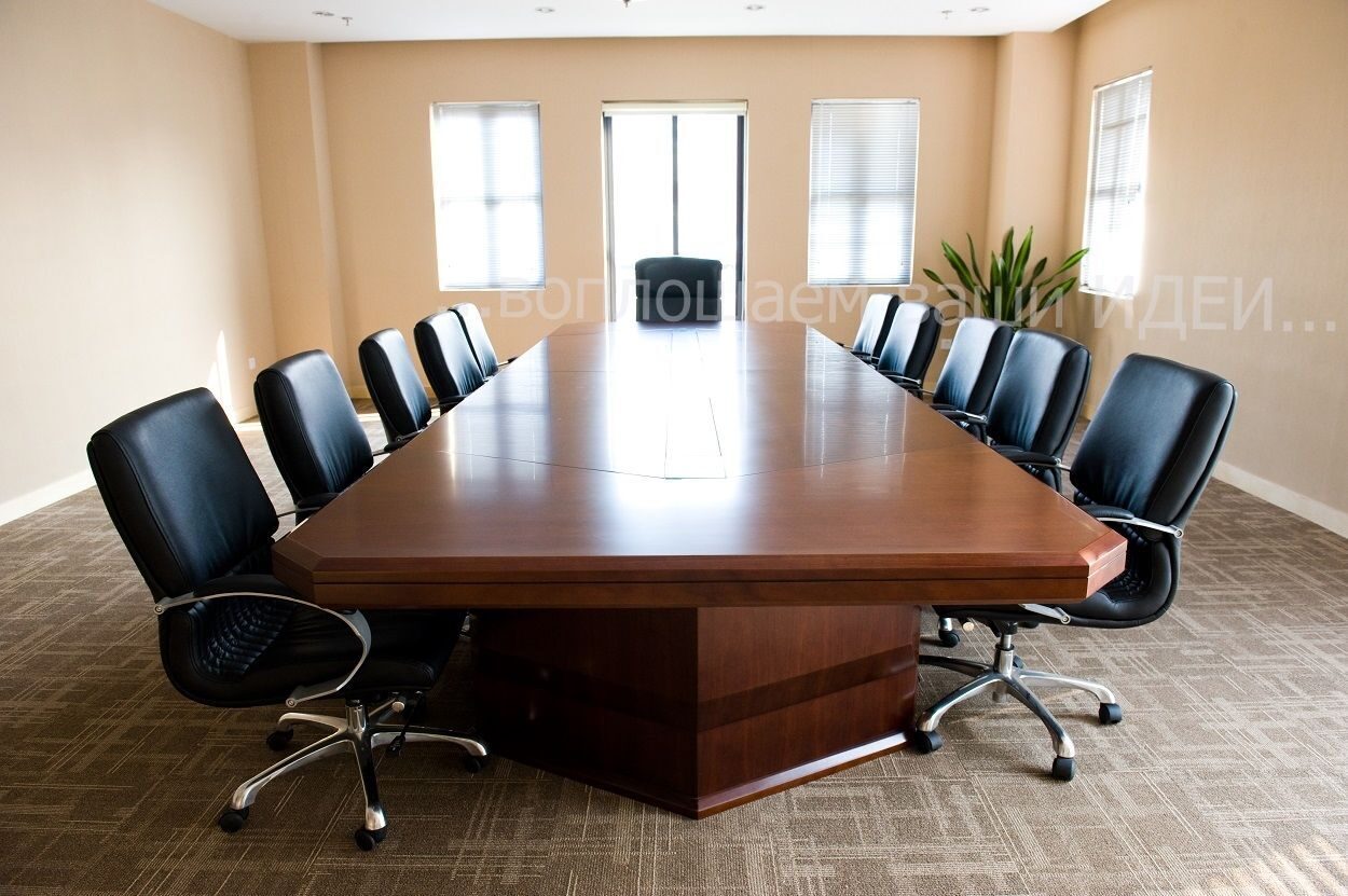 Стол для переговоров на 6 человек размеры